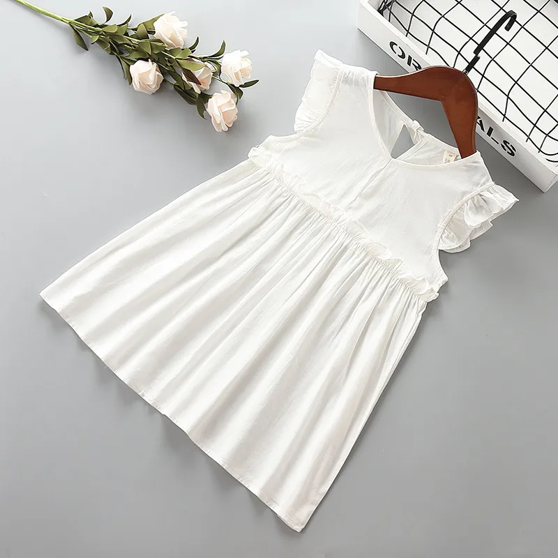 3-7 year High quality girl dress 2019 new summer fashion Draped ruched kid children clothing party formal princess | Детская одежда и