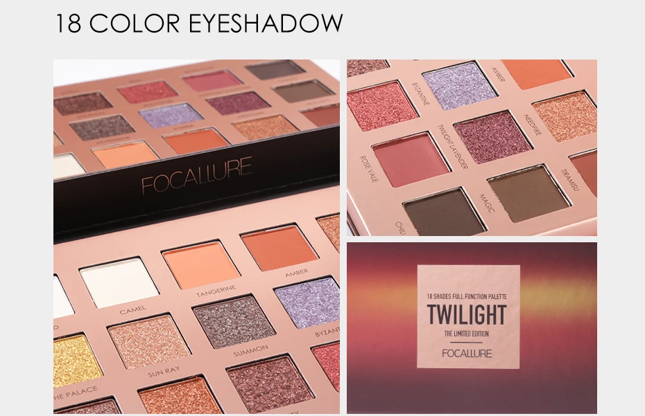 Тени для глаз focallure shade palette'sweet as honey Glitter Shimmer matte Eye shadow Профессиональный Макияж Палитра теней