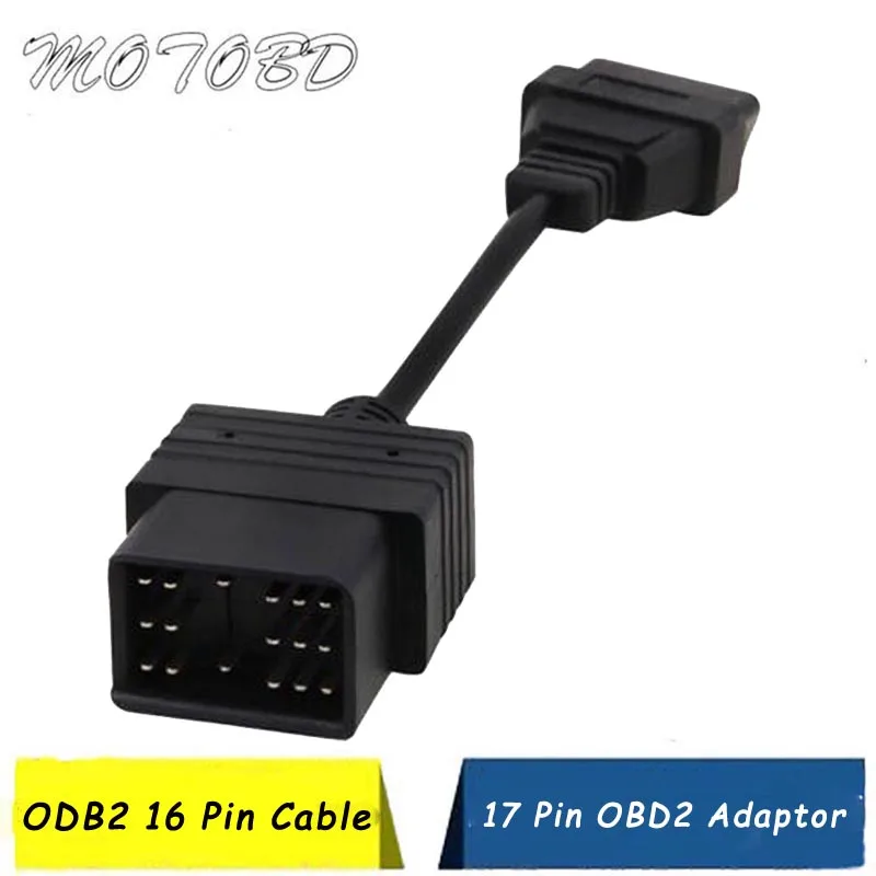 OBD1 для Toyta 17Pin для OBD2 16Pin женский OBD удлинитель Разъем Автомобильный диагностический адаптер для Toyta 22 Pin