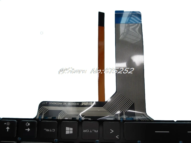 С украшением в виде кристаллов клавиатура с подсветкой для MSI GE72 2QL 6QF 6QC 6QD 6QL PE60 2QE