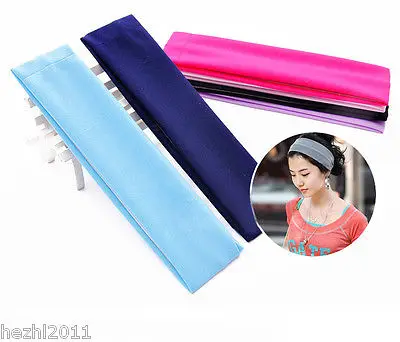 Спортивная эластичная повязка на голову хлопковая лента для волос горячая