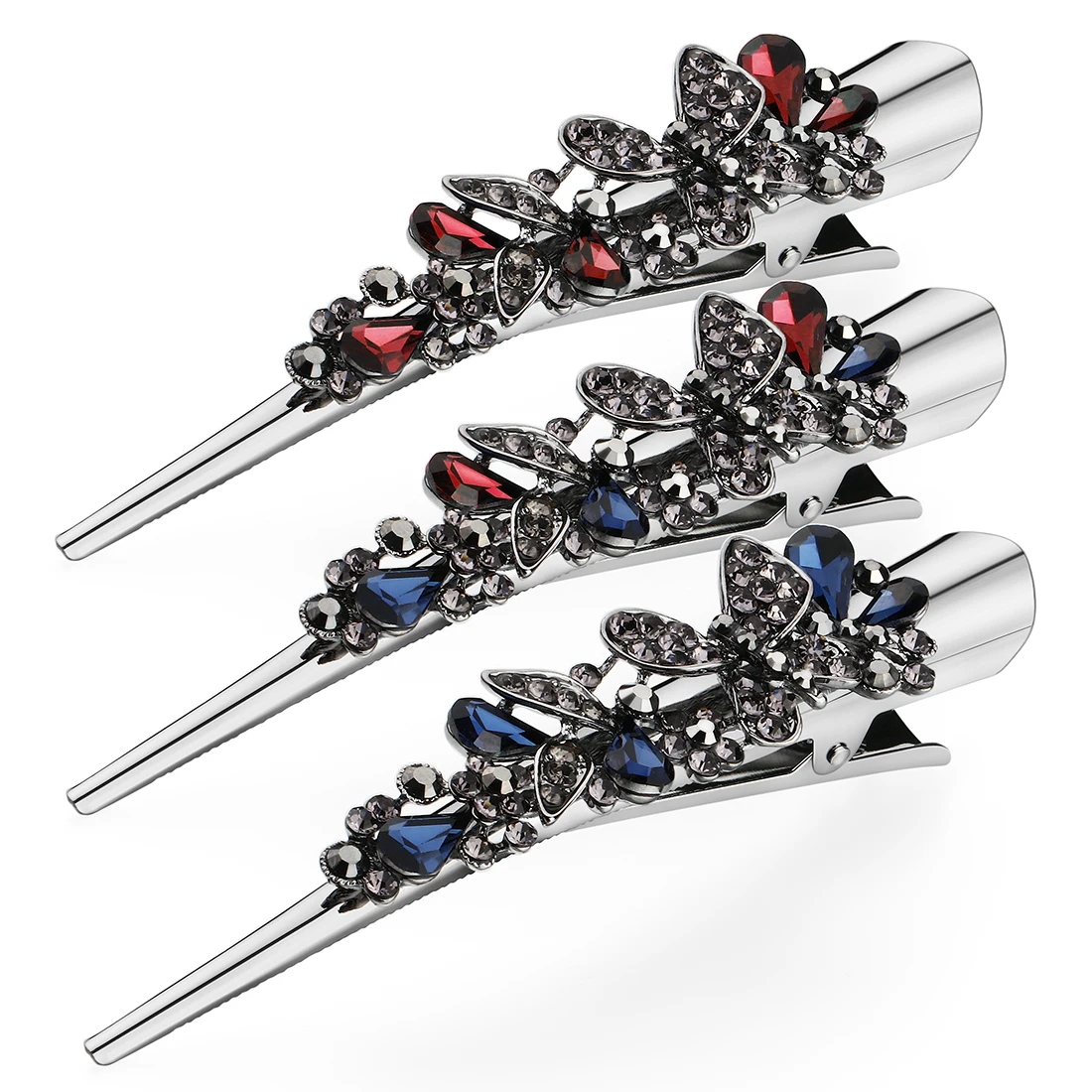Женские заколки для волос с кристаллами в виде бабочки|hair clips for women|hair clipladies hair