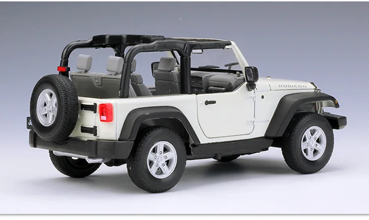 WELLY 1/24 масштаб США 2007 Jeep Wrangler SUV литая модель металлическая модель автомобиля игрушка для подарка/коллекции/украшения/детей