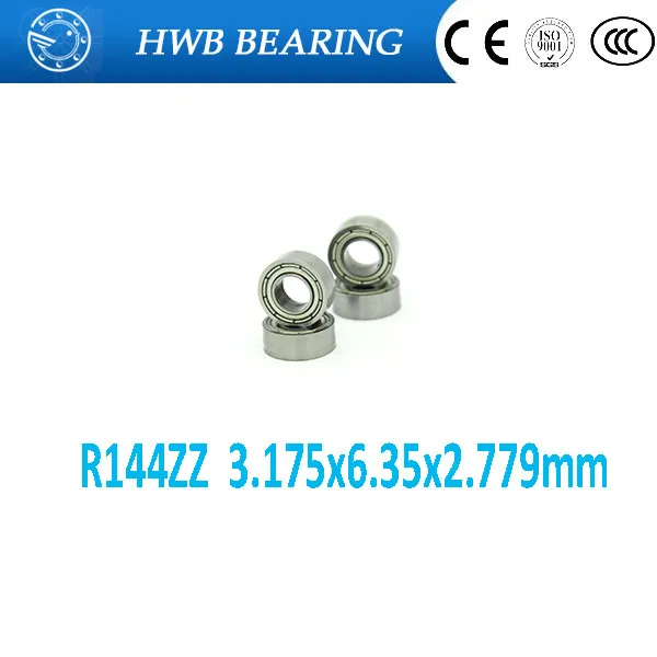 100 шт. R144 стоматологический ручной подшипник 3 175*6 35*2 381 мм открытые миниатюрные