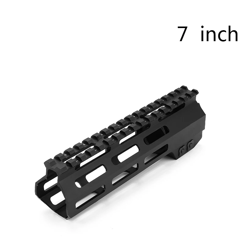 7 inch Magorui AR-15 M4 M-LOK MLOK 7/9/10/12/13,5/15/17/19/22 дюймов Тонкий бесплатный поплавок Handguard M-LOK прицел крепление с Сталь гайка - Цвет: 7 inch