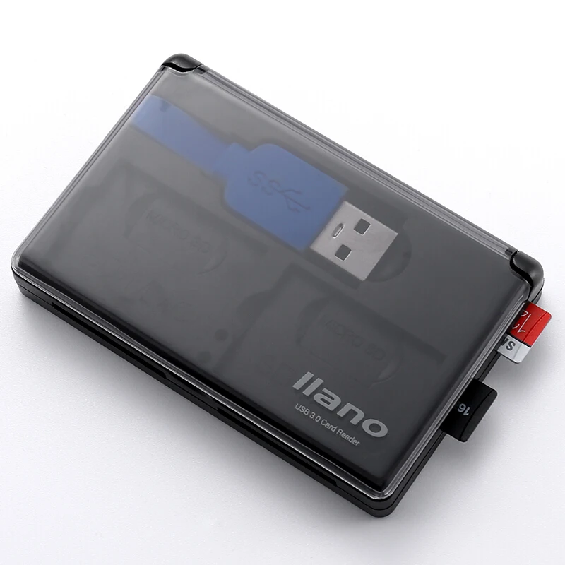 USB кард-ридер с коробкой для хранения TF SD Micro Card MMC 3 0 смарт-карт памяти флэш-память