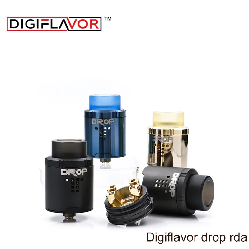 Digiflavor Drop RDA с BF squonk 510 pin 24 мм бак для электронной сигареты большой пост отверстия