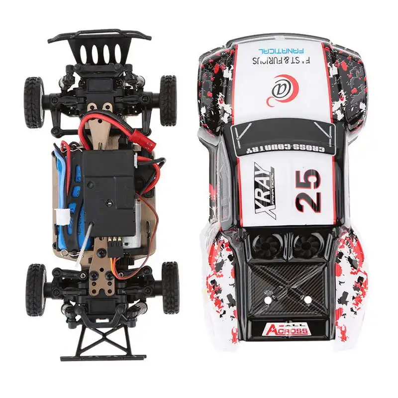 Радиоуправляемый автомобиль WLtoys K999 1:28 короткий ход 2 4G ARR RTR 4WD бесщеточная