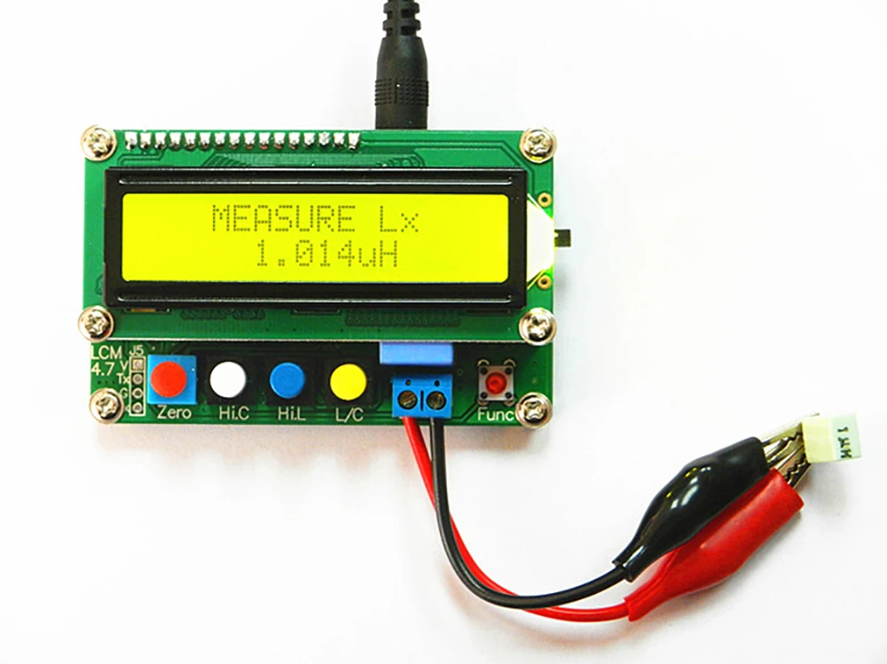 1 шт. LC100-A цифровой 1602LCD Высокоточный индуктивно-емкостный L/C измерительный