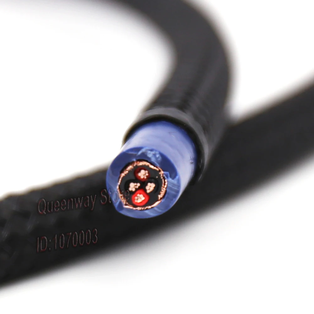 Hi Fi кабель VA801 hi для динамиков 99.998% дюйма 1 м|Усилители мощности| |