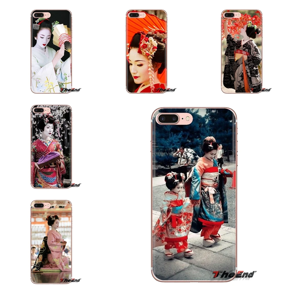 Для LG Spirit Motorola Moto X4 E4 E5 G5 G5S G6 Z Z2 Z3 G2 G3 C Play Plus Mini Maiko Henshin японская гейша девушка