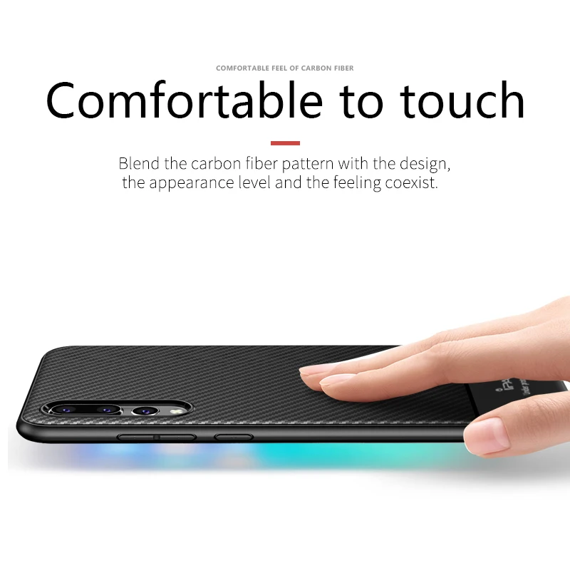 iPaky для huawei P20 Pro Чехол P30 Мягкая силиконовая задняя крышка из углеродного волокна для huawei P30 Pro P 20 30 чехол для телефона s