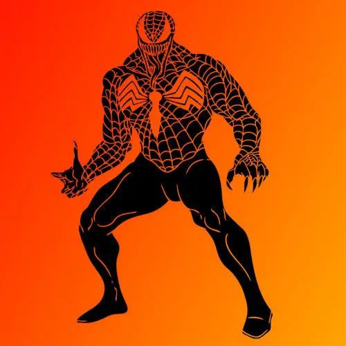21 дизайн, Виниловая наклейка на стену с изображением Венома, комиксы Marvel, суперзлодей, Супергерой, домашний декор для детской комнаты, съемная Фреска