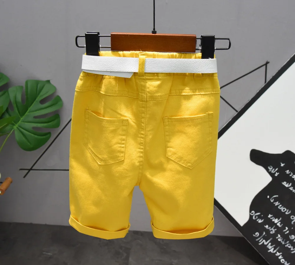 Хлопковая футболка и штаны для мальчиков 2-7 лет |