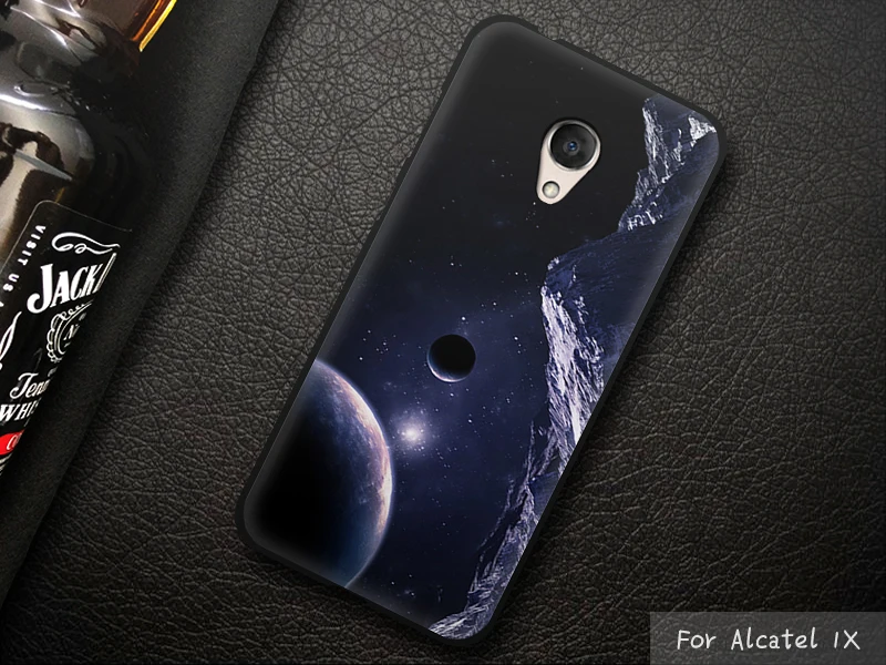 Чехол jurchen для Alcatel 1X, чехол из мягкого ТПУ силикона, задняя крышка для Alcatel 1C, чехол, funda, мультяшный принт, капа, мультфильм, 5,34