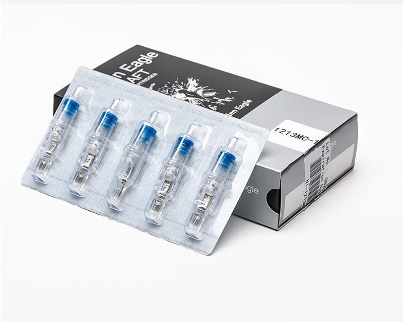 Татуировки иглы картриджи 20 шт одноразовые стерильные короткие татуировки needles подходят для всех татуировок ручки Советы