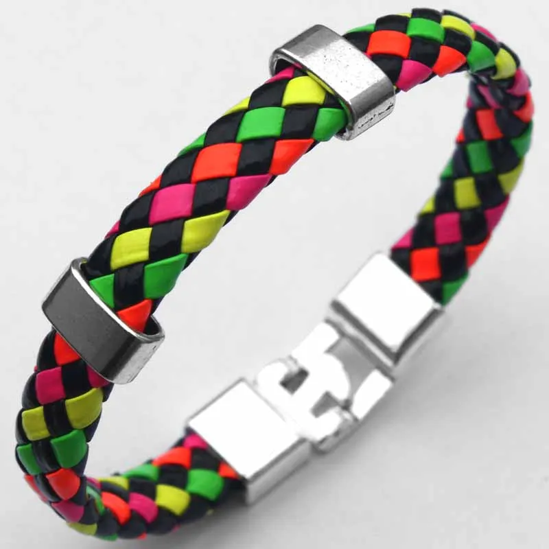 Kejialai Personality Woven Flat Leather Cord Bracelet Hemp Rope Women Universal Chain Handmade KJL087 | Украшения и аксессуары