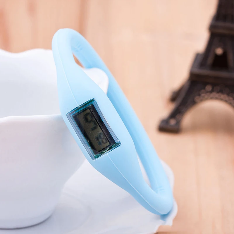 Новые силиконовые цифровые часы унисекс Анион отрицательные ионы мужские