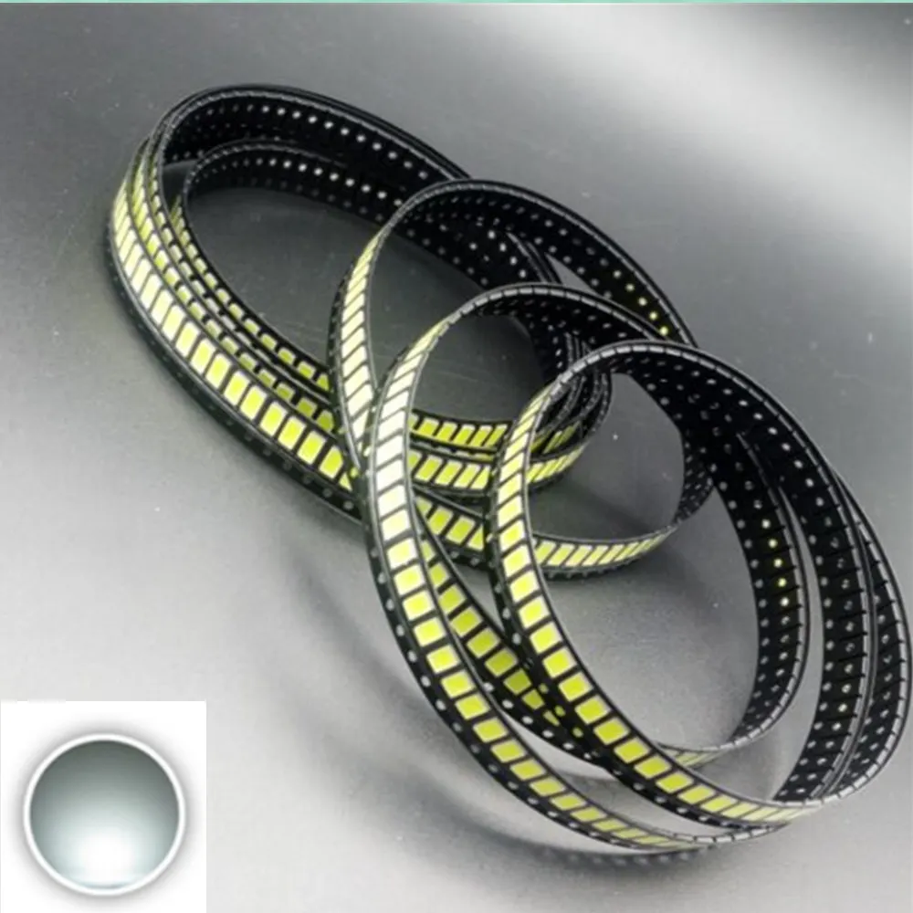 500 шт. 5730 белый диод SMD5730 0 5 Вт светодиод 5630 6000k 6500k супер яркий чип SMD5630 5730SMD мА PCB SMT