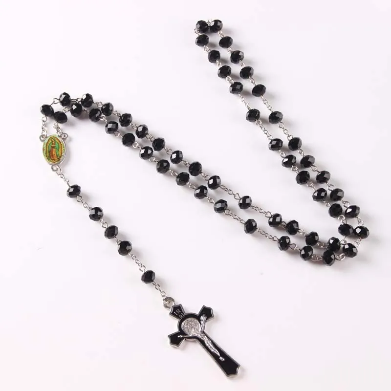 2016 модные хрустальные круглые католические четки красочные качественные бусины