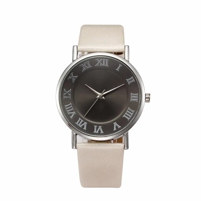 2017 новые женские ретро цифровые часы с кожаным ремешком Кварцевые аналоговые