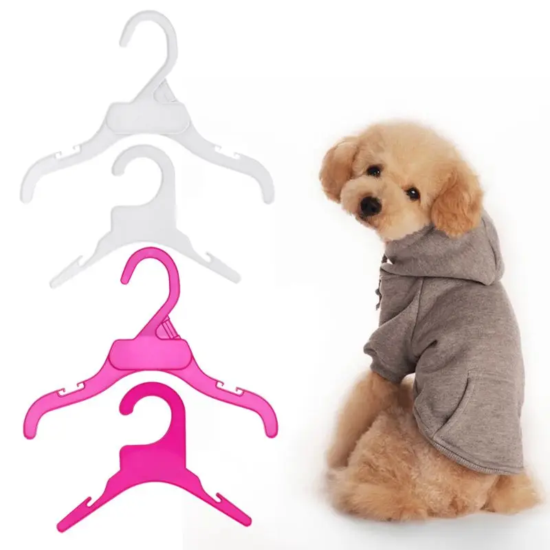 10Pcs Plastic Pet Dog Puppy Cat Clothes Clothing Rack Hanger Product Accessories | Дом и сад