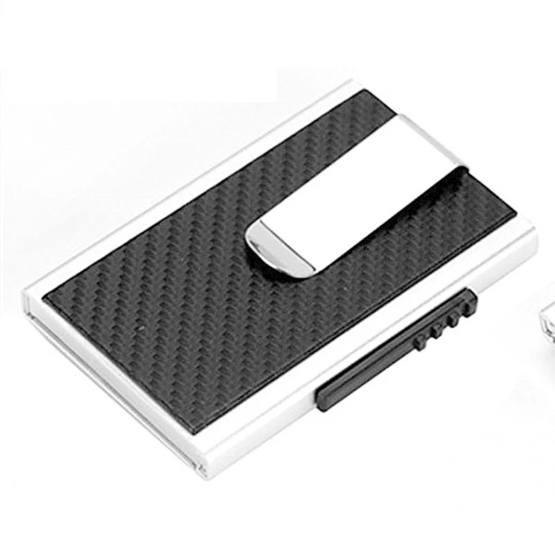 Bycobecy Анти Rfid защита банк карты Porta Tarjetas алюминиевый держатель модный