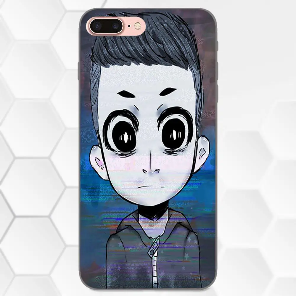Мягкий силиконовый чехол из ТПУ черного цвета для Apple iPhone 4 4S 5 5S SE 6 6S 7 8 Plus X XS Max XR