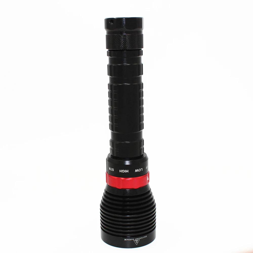 Алюминиевый светодиодный фонарик Uranusfire фонафонарь для дайвинга