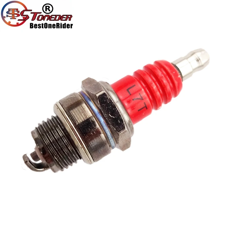 STONEDER 2pcs Pocket Bike L7T Ignition Spark Plug For 2 Stroke 47cc 49cc Engine Minimoto Goped Scooter Mini Dirt ATV Quad | Автомобили и