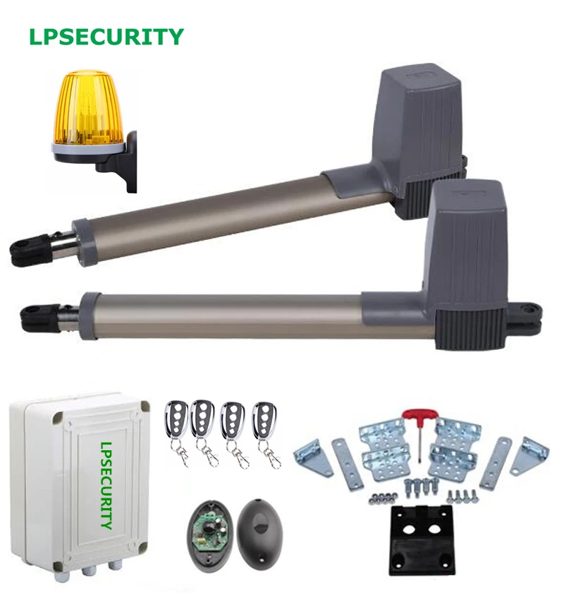 LPSECURITY распашные ворота/электрические ворота двигатели линейный привод с