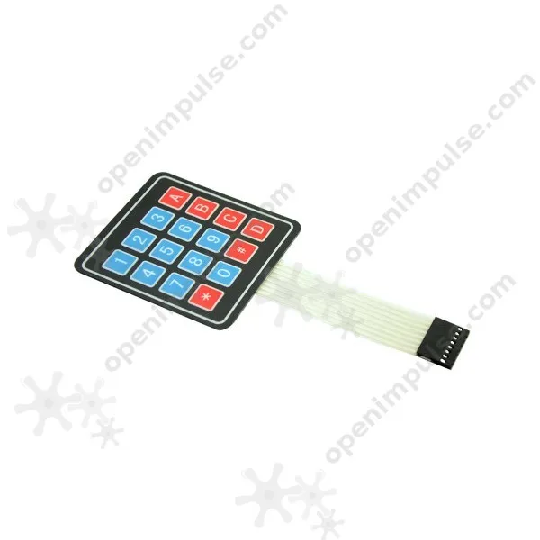2 шт. 4x4 мембранная клавиатура|keypad|keypad 4x4keypad membrane |