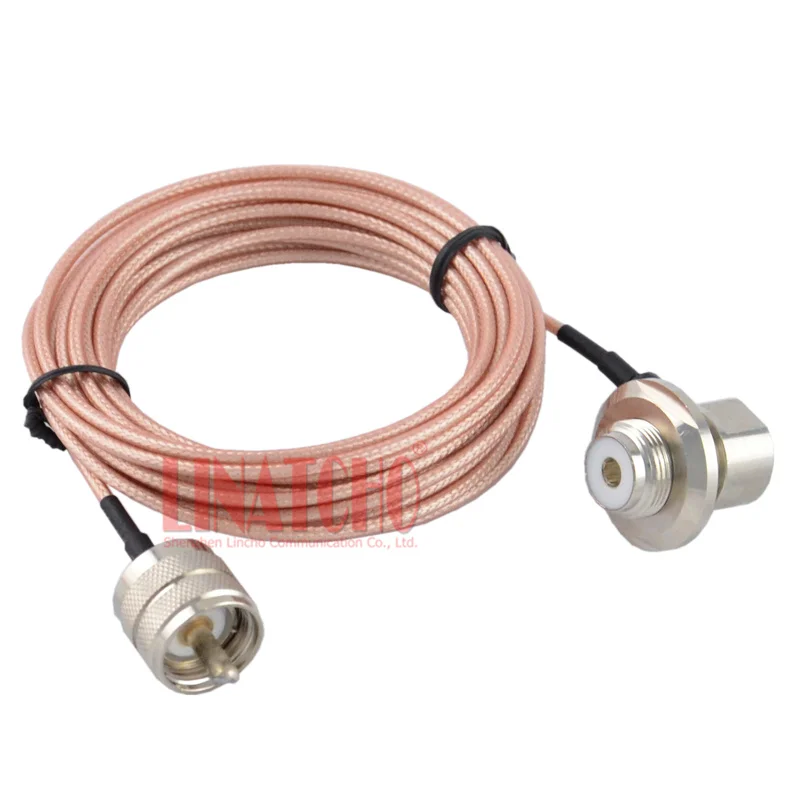 Кабель для антенны pl259 uhf штекер гнездо коаксиальный rg316 Удлинительный кабель