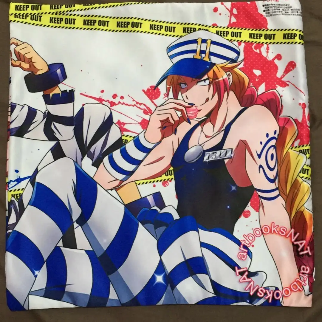 Новый detentionhouse Nanbaka аниме Двусторонняя Подушка Чехол s обнимая для подушки косплей