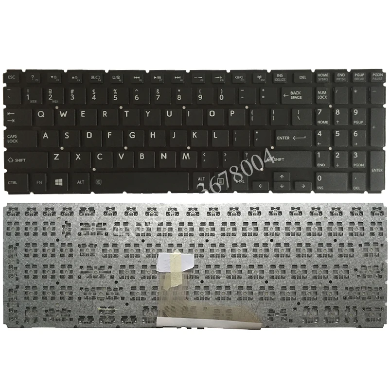 НОВЫЙ США клавиатура для ноутбука Toshiba Satellite L50 B L55 L55DT S50 S55 US черный|laptop keyboard|for