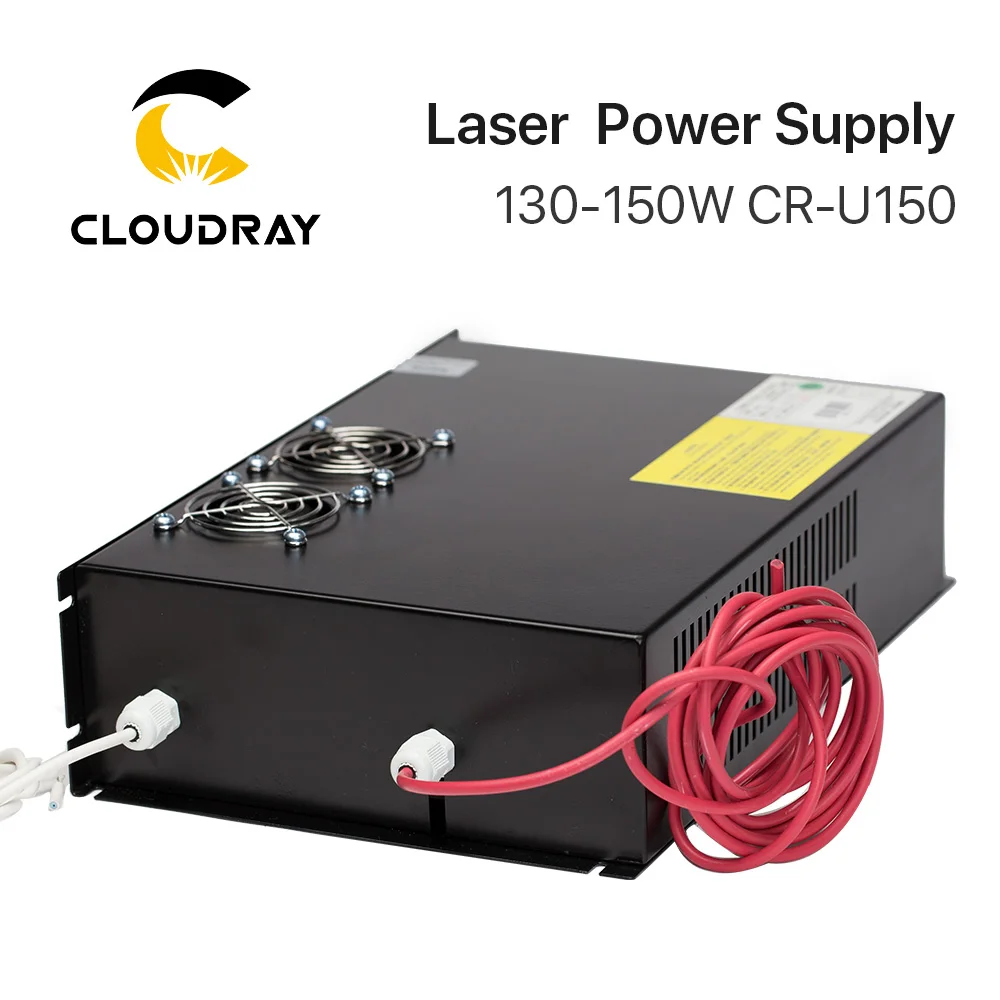 Cloudray 130 150 Вт CO2 лазерный источник питания для лазерной гравировки режущего станка
