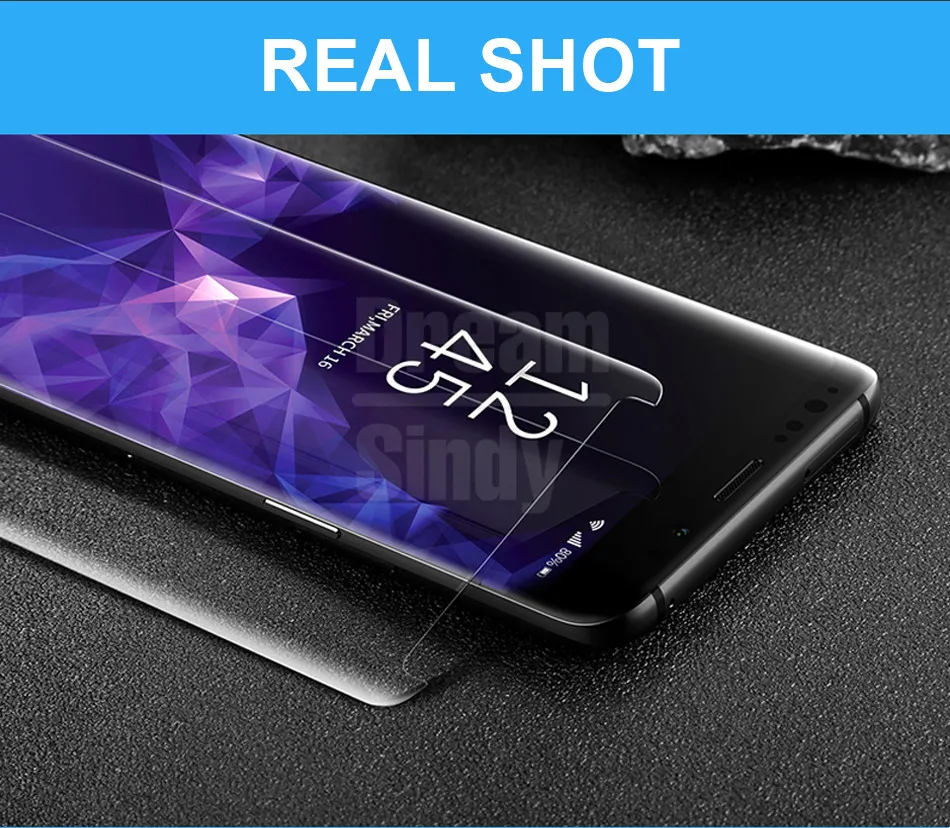 20D УФ закаленное стекло для samsung Galaxy S8 S9 Plus S10 e Защитное стекло для samsung Galaxy Note 8 9 Защитная пленка для экрана