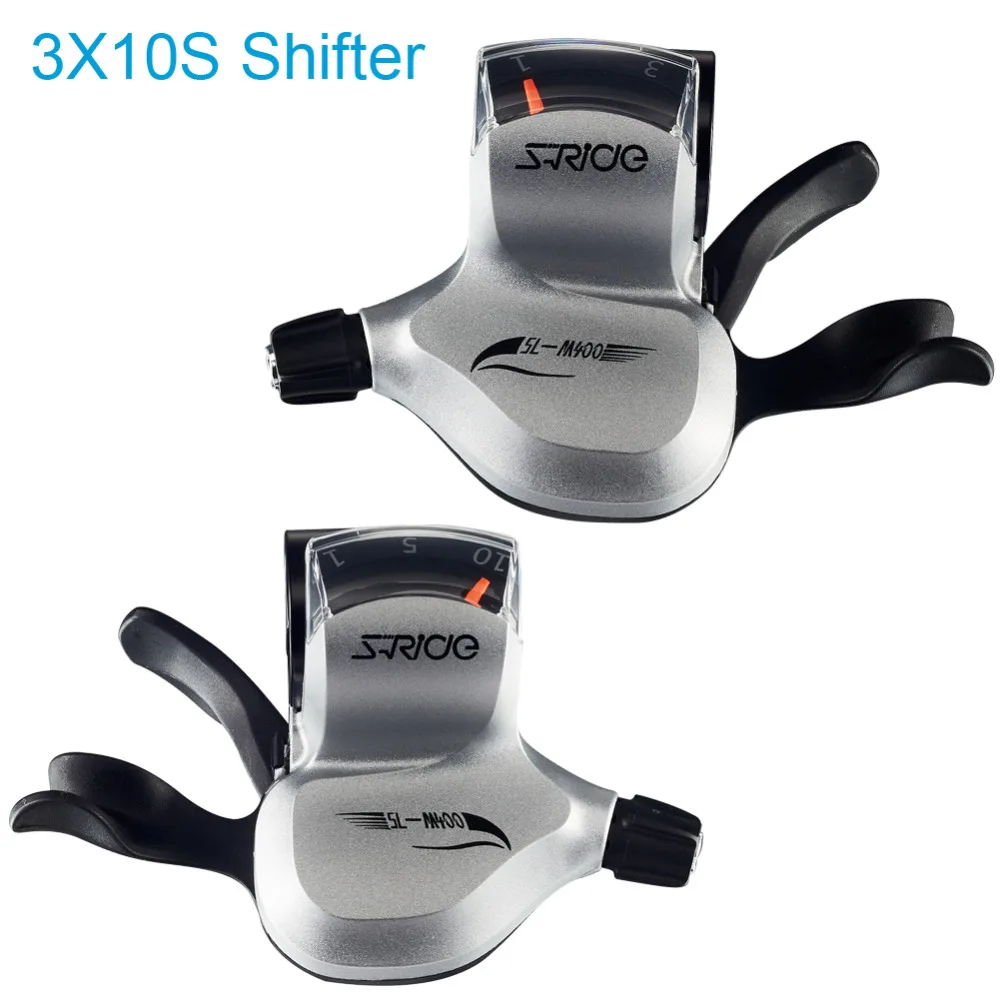 S-Ride MTB велосипед Shift Triple 3X10 Скорость Shifter соединенный DIP переключатель 30 скоростей