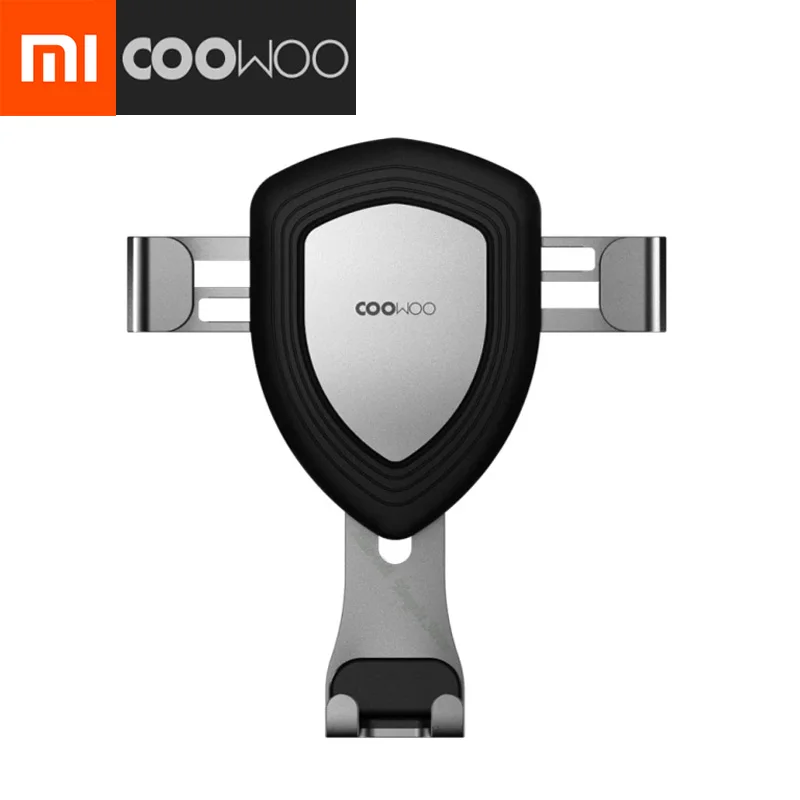 Умный Автомобильный кронштейн Xiaomi Mijia COOWOO с датчиком гравитации, многофункциональное устройство, совместимый с зажимом на выходе воздуха, управление одной рукой