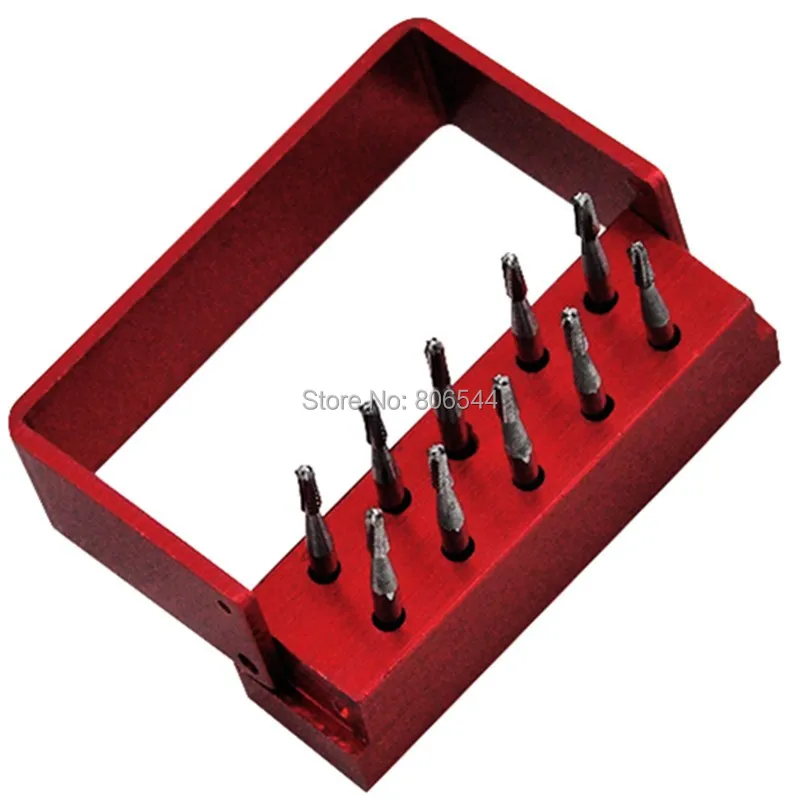 

Стоматологические вольфрамовые стальные сверла/Буры для высокоскоростного наконечника FG-1957 10 шт./кор.