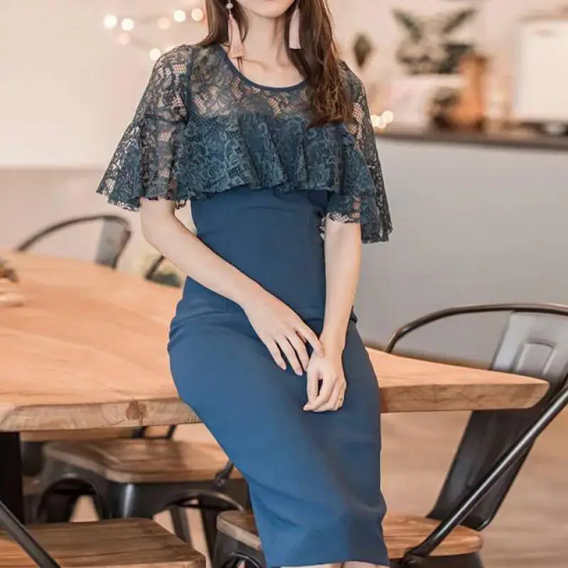 Облегающее однотонное платье с контролируемым поясом 2019 женское элегантное