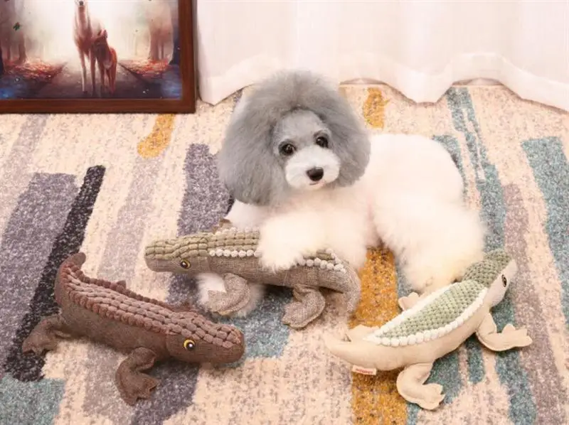 Pet собаки игрушки Puppy Чу скрипучий плюшевые бархатные звук Игрушечные лошадки для