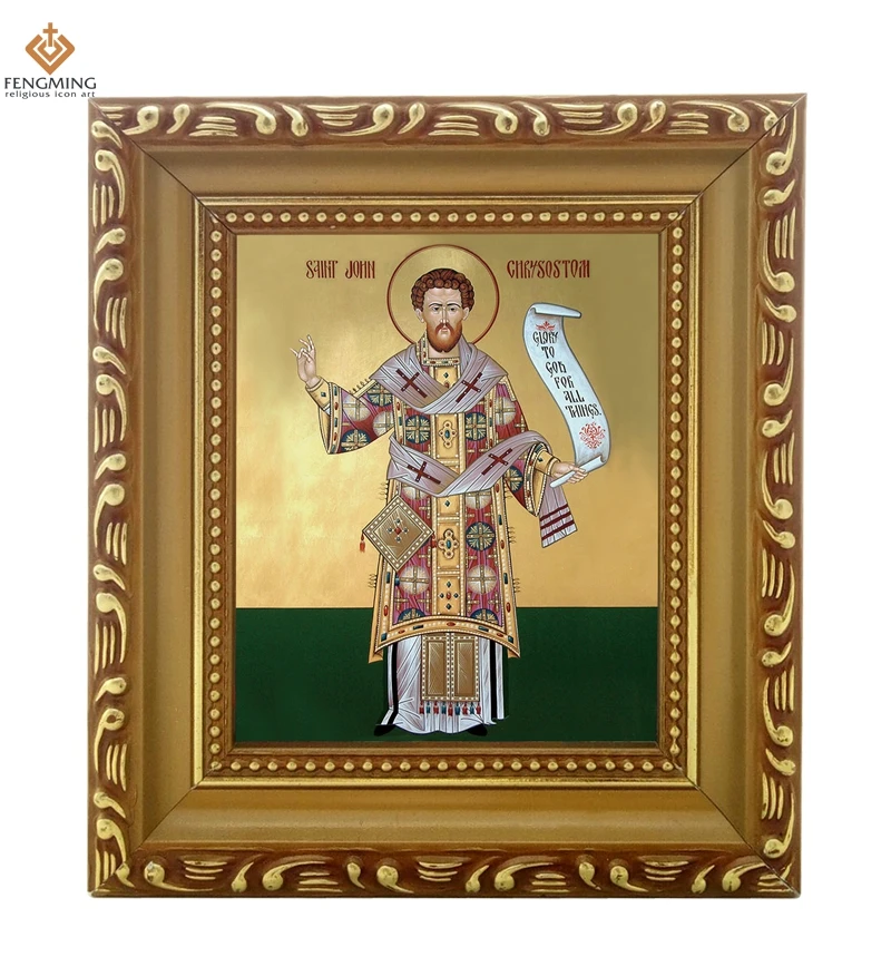 Высококачественные товары для православной церкви деревянная фоторамка Святой