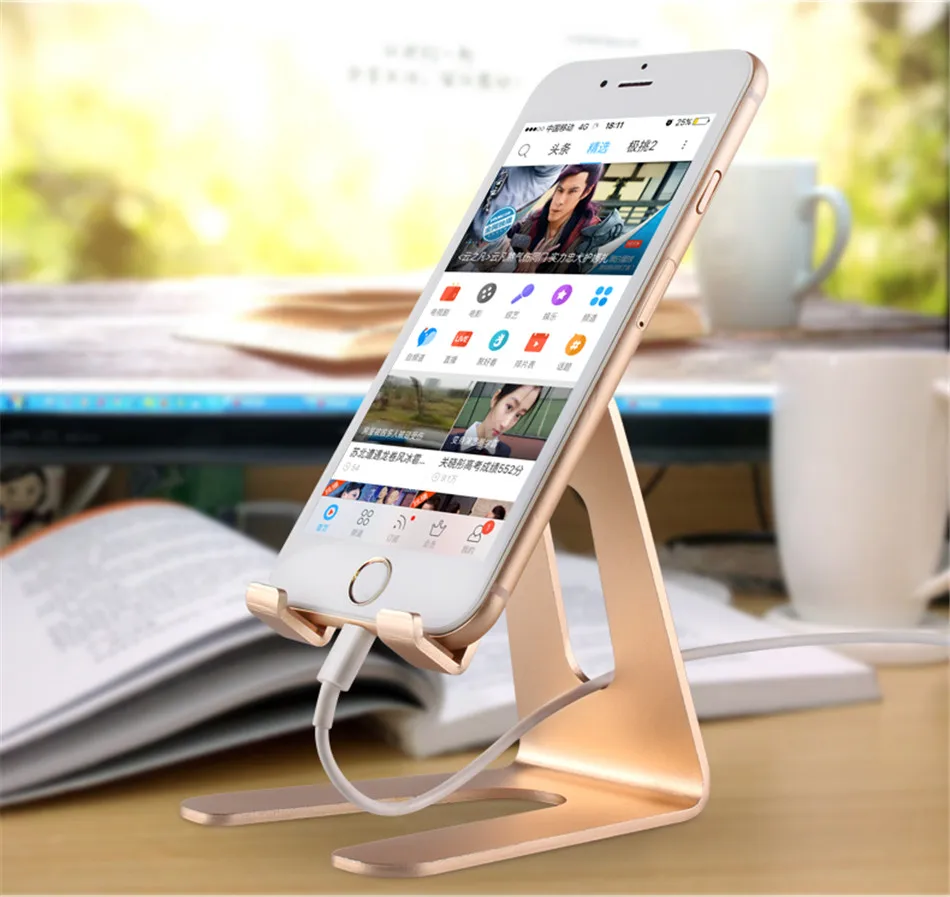ACCEZZ универсальный настольный телефон планшет стенд держатель для iPhone 8 Plus XS MAX XR для samsung S9 для huawei 20 Pro Поддержка кронштейн