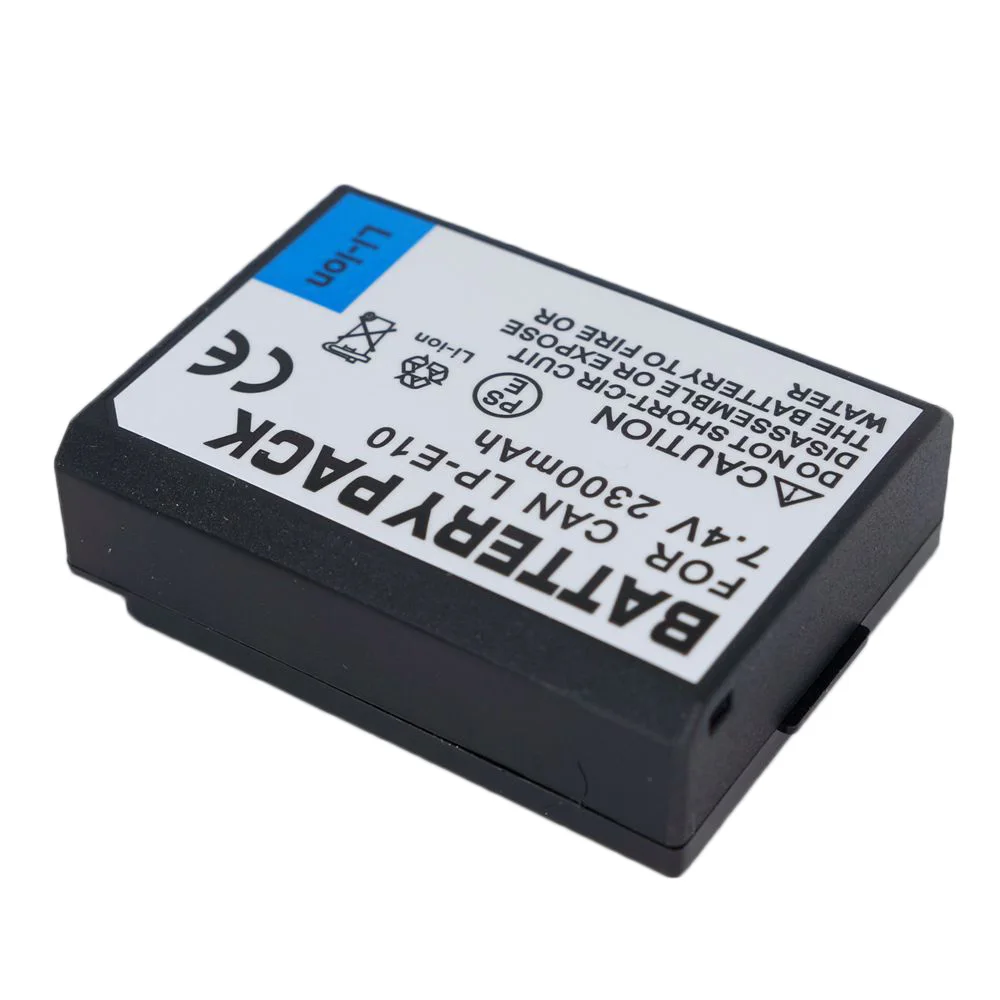 Аккумулятор для цифровой камеры Cncool 7,4 V 2300mAh LP-E10 LP E10 LPE10 для CANON 1100D KISS X50 REBEL T3 1200D T6 1300D