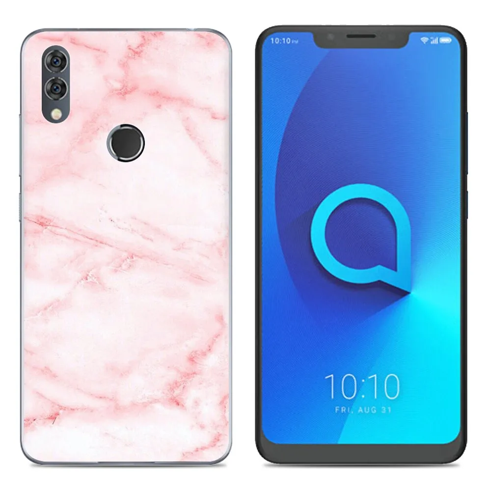 Alcatel 5V Case Silicone 6.2&quot Cover TPU Soft for 5 V Mobile Phone Back Bag Cool Design Cartoon Fundas |