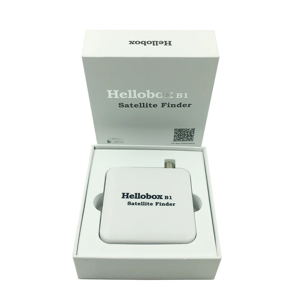 Hellobox B1 спутниковый искатель Поддержка bluetooth Android APP устройство поиска DVB звуковая Блокировка сигнала TP Запись Мини Смарт-спутниковый искатель