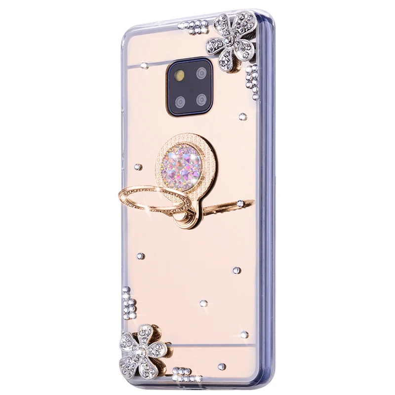 Роскошный зеркальный чехол для телефона Huawei Mate 20 Pro Nova 3 3i P8 P9 P10 P20 Lite Plus 2017 Honor 9X 8S 8X