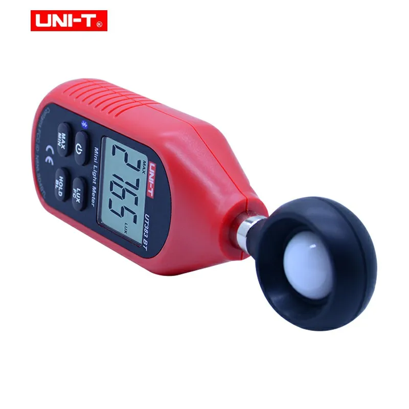 Цифровой Люксметр UT383BT UNI-T Bluetooth мини-измеритель освещенности оборудование для