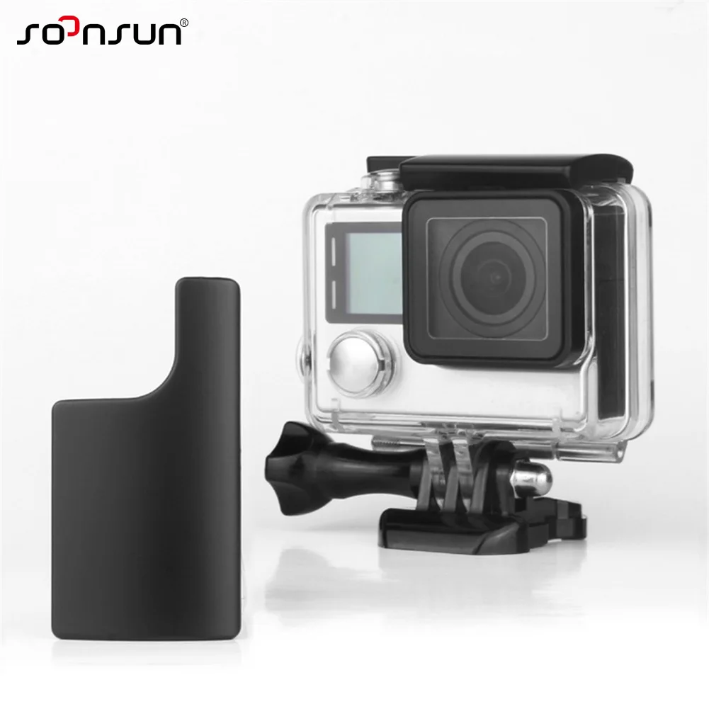 SOONSUN 2 шт./лот пластиковый замок для задней двери зажим защелка GoPro Hero 3/3 +/4